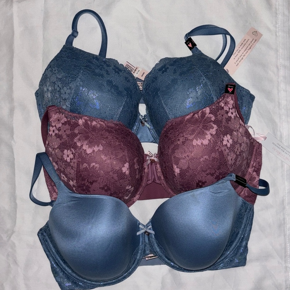 3 New w/ Tags Victoria Secret Bras